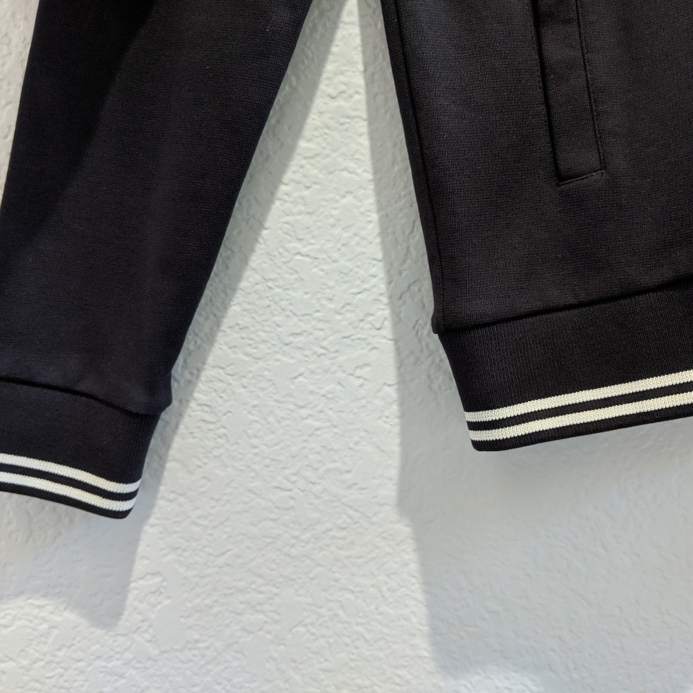 French Connection Zip Up Sweater/Track Jacket Navy